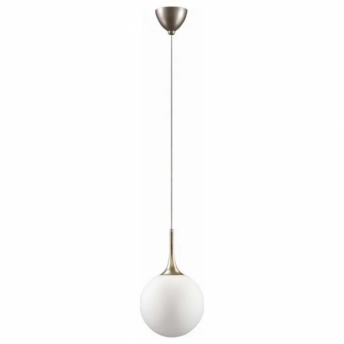 Подвесной светильник Lightstar Globo 813023 Цвет плафонов белый Цвет арматуры золото от ImperiumLoft