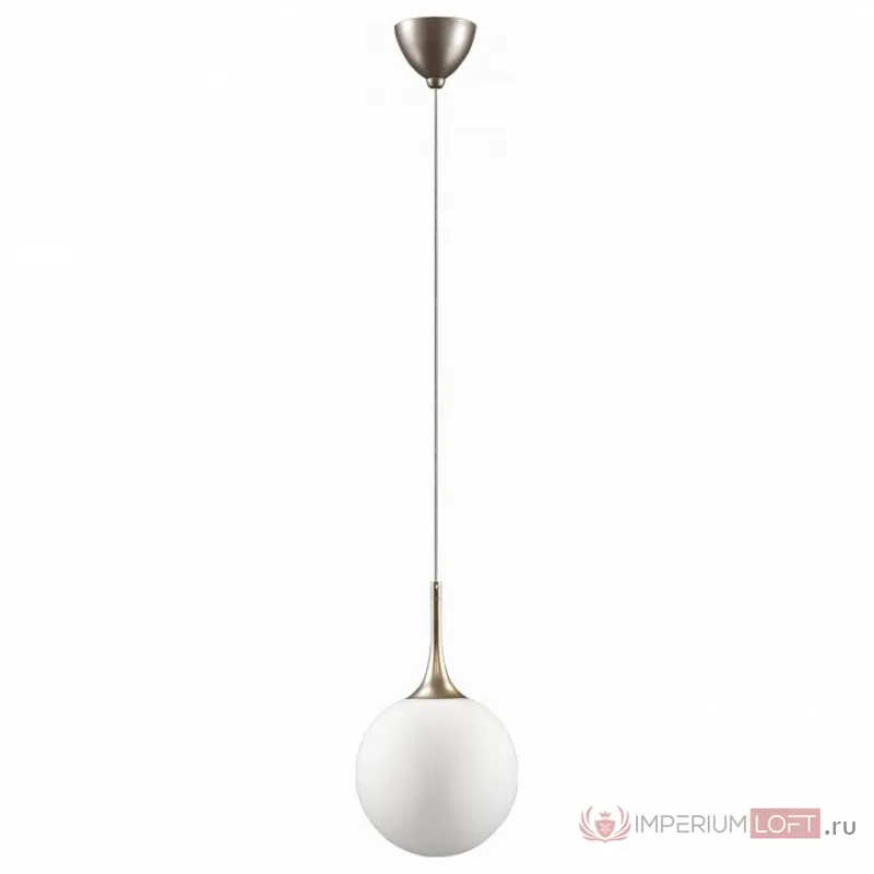 Подвесной светильник Lightstar Globo 813023 Цвет плафонов белый Цвет арматуры золото от ImperiumLoft