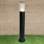 Наземный высокий светильник Elektrostandard Techno 1507 TECHNO black черный от ImperiumLoft