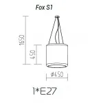 Подвесной светильник TopDecor Fox Fox S1