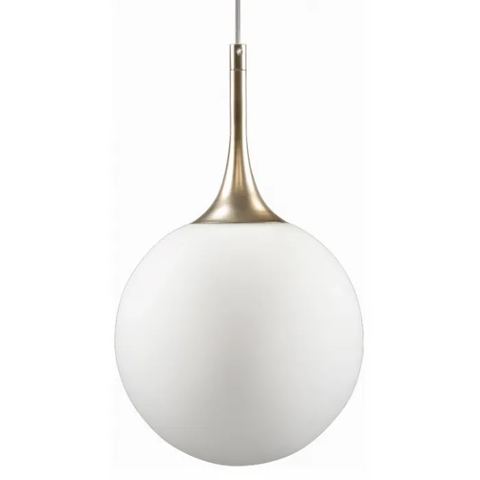 Подвесной светильник Lightstar Globo 813023 Цвет плафонов белый Цвет арматуры золото от ImperiumLoft