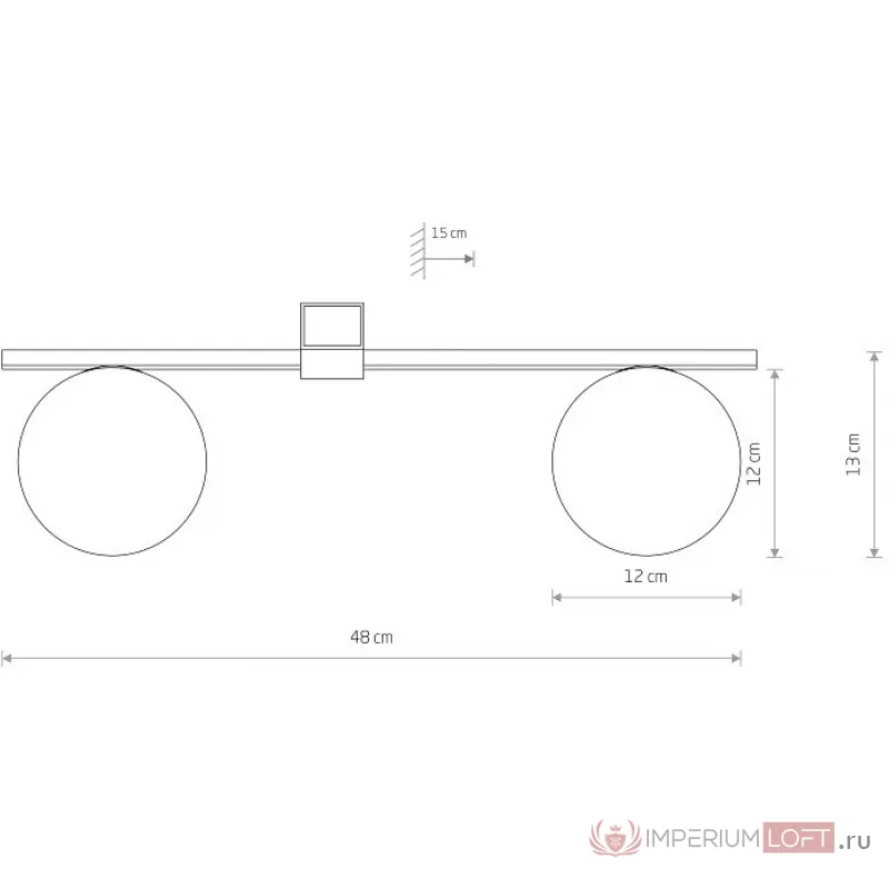 Накладной светильник Nowodvorski Pik 10300 от ImperiumLoft
