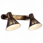 Спот Arte Lamp Cono A5218AP-2BR Цвет арматуры коричневый Цвет плафонов коричневый от ImperiumLoft