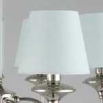 Подвесная люстра Aployt Perla APL.731.03.06 Цвет арматуры хром Цвет плафонов голубой от ImperiumLoft Подвесная люстра Aployt Perla APL.731.03.06 Цвет арматуры хром Цвет плафонов голубой от ImperiumLoft