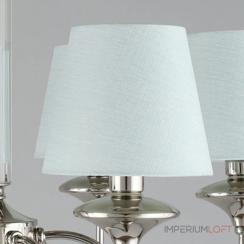 Подвесная люстра Aployt Perla APL.731.03.06 Цвет арматуры хром Цвет плафонов голубой от ImperiumLoft Подвесная люстра Aployt Perla APL.731.03.06 Цвет арматуры хром Цвет плафонов голубой от ImperiumLoft