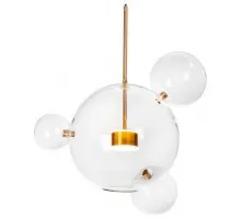 Подвесной светильник Loft it Bolle 2027-P4 Цвет арматуры золото Цвет плафонов прозрачный