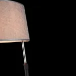 Настольная лампа декоративная Maytoni Bergamo MOD613TL-01B Цвет арматуры хром Цвет плафонов серый от ImperiumLoft