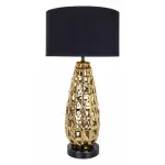 Настольная лампа декоративная Arte Lamp Taiyi A4002LT-1GO Цвет арматуры Желтый Цвет плафонов Черный