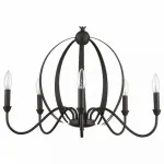 Подвесная люстра Vele Luce Artemis 742 VL4116P05 Цвет арматуры черный от ImperiumLoft