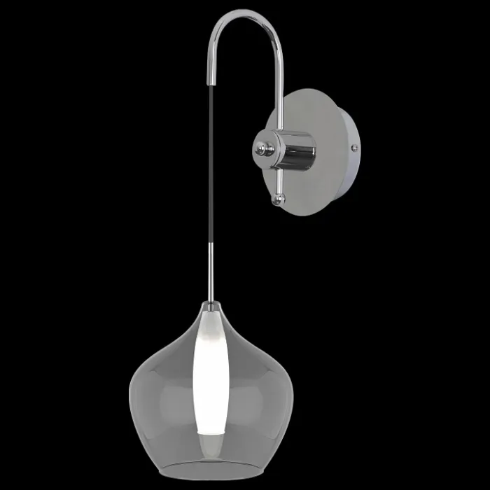 Бра Lightstar Pentola 803541 Цвет арматуры хром Цвет плафонов прозрачный от ImperiumLoft