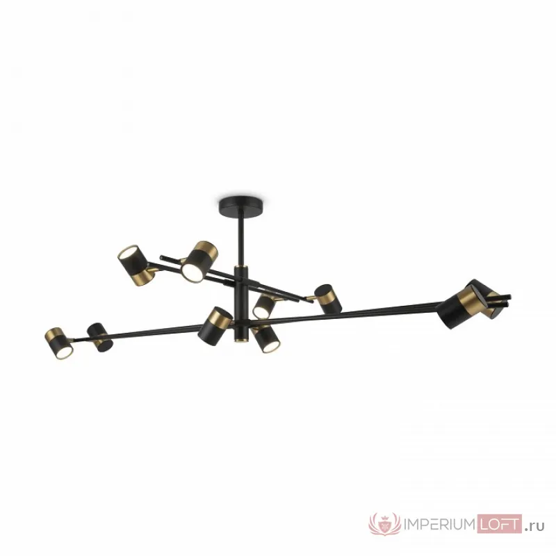 Люстра на штанге Freya Enzo FR5201PL-10B от ImperiumLoft