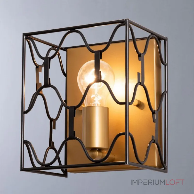 Бра Divinare Dunkan 2021/04 AP-1 Цвет арматуры черный Цвет плафонов черный от ImperiumLoft Бра Divinare Dunkan 2021/04 AP-1 Цвет арматуры черный Цвет плафонов черный от ImperiumLoft