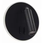 Бра ST-Luce Bondi SL1586.413.01 Цвет арматуры черный Цвет плафонов черный