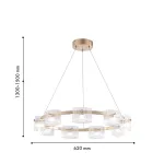 Подвесная люстра Favourite Ori 4248-9P от ImperiumLoft Подвесная люстра Favourite Ori 4248-9P от ImperiumLoft