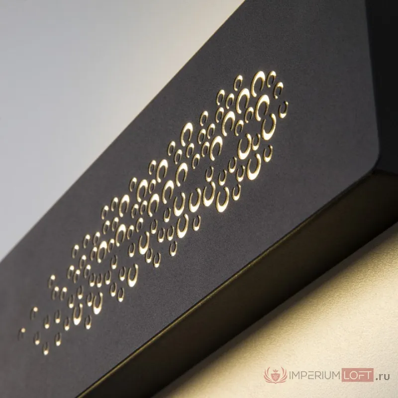 Накладной светильник Eurosvet Grape 40149/1 LED черный 8W от ImperiumLoft