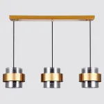 Подвесной светильник Ambrella Traditional 2 TR3652 Цвет арматуры золото Цвет плафонов серый