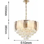 Подвесная люстра Favourite Dolor 2982-9P