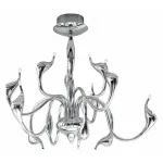 Подвесная люстра Azzardo Snake Pendant AZ0044 Цвет арматуры хром от ImperiumLoft
