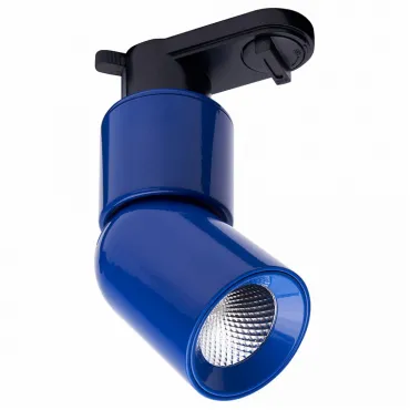 Светильник на штанге Feron Saffit 41011 Цвет арматуры черный Цвет плафонов голубой