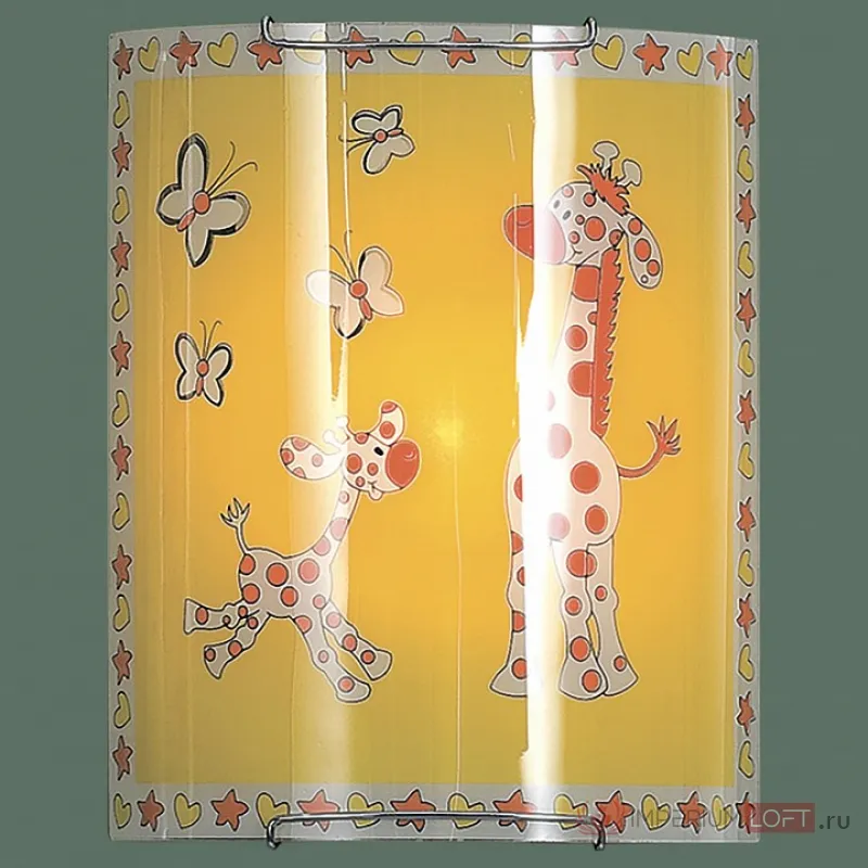Накладной светильник Citilux 921 CL921001 Цвет арматуры хром Цвет плафонов желтый от ImperiumLoft
