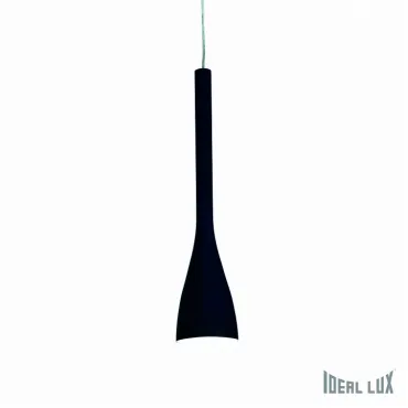 Подвесной светильник Ideal Lux FLUT FLUT SP1 SMALL NERO Цвет арматуры серый Цвет плафонов черный