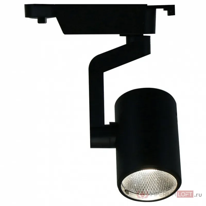 Светильник на штанге Arte Lamp Track Lights A2310PL-1BK Цвет арматуры черный Цвет плафонов черный от ImperiumLoft