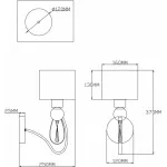 Бра Moderli Dark V2583-1W от ImperiumLoft
