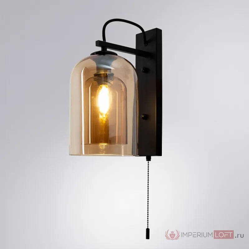 Бра Arte Lamp Paio A7015AP-1BK от ImperiumLoft