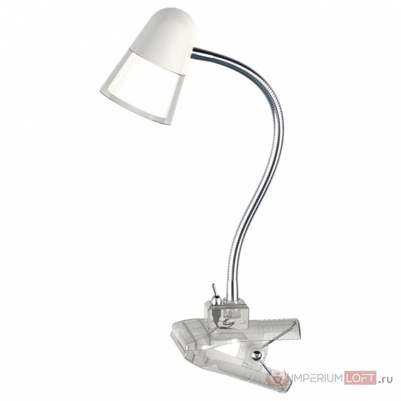 Настольная лампа офисная Horoz Electric Bilge HRZ00000713 Цвет арматуры хром от ImperiumLoft