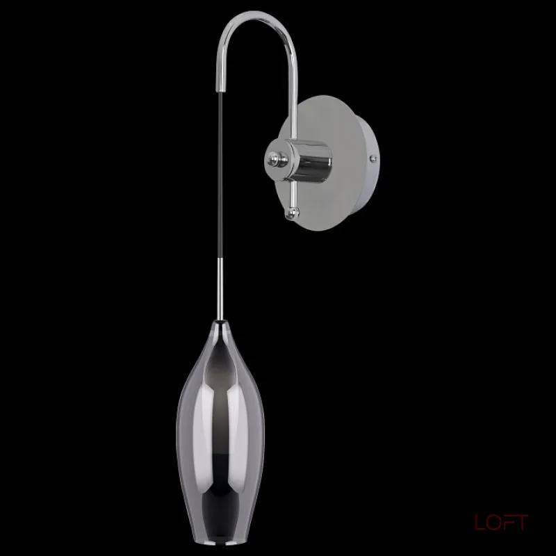 Бра Lightstar Pentola 803527 Цвет арматуры хром Цвет плафонов серый от ImperiumLoft Бра Lightstar Pentola 803527 Цвет арматуры хром Цвет плафонов серый от ImperiumLoft