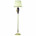 Торшер Divinare Simona 5125/12 PN-1 Цвет арматуры золото Цвет плафонов белый