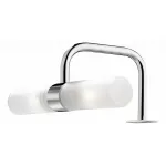 Светильник на штанге Odeon Light Izar 2445/2 Цвет арматуры хром Цвет плафонов белый от ImperiumLoft