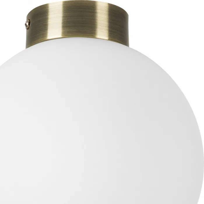 Накладной светильник Lightstar Globo 812021 Цвет арматуры коричневый Цвет плафонов белый от ImperiumLoft