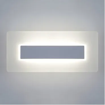 Накладной светильник Eurosvet Square 40132/1 LED белый Цвет арматуры белый Цвет плафонов белый от ImperiumLoft