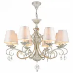 Подвесная люстра Maytoni Monile ARM004-06-W Цвет арматуры золото Цвет плафонов белый от ImperiumLoft