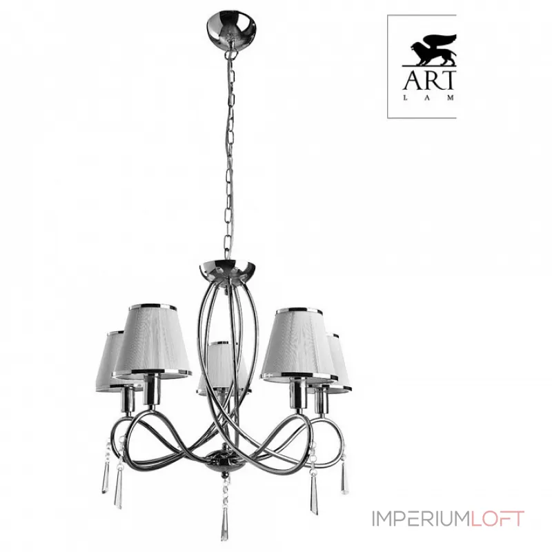 Подвесная люстра Arte Lamp Logico A1035LM-5CC Подвесная люстра Arte Lamp Logico A1035LM-5CC