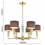 Подвесная люстра Favourite Laciness 2609-6P от ImperiumLoft