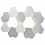 Бра Vele Luce Pala 742 2 VL8045W02 Цвет арматуры серебро Цвет плафонов серебро