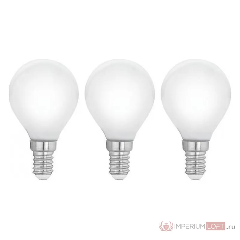 Набор ламп светодиодных Eglo ПРОМО LM_LED_E14 E14 4Вт 4000K 10689 от ImperiumLoft