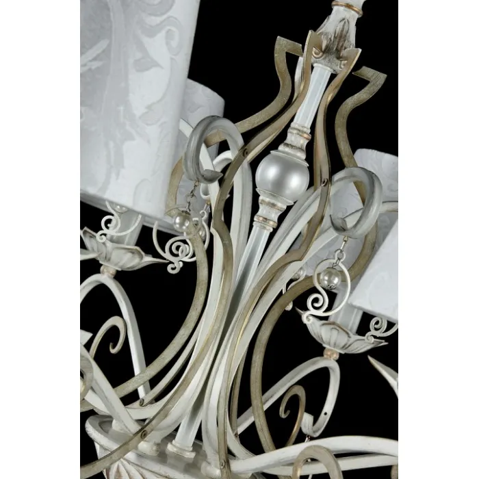 Подвесная люстра Maytoni Monile ARM004-06-W Цвет арматуры золото Цвет плафонов белый от ImperiumLoft