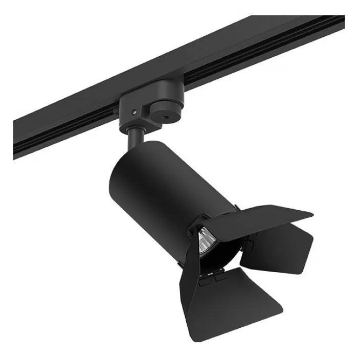 Светильник на штанге Lightstar Rullo R1T437437 Цвет плафонов черный Цвет арматуры черный от ImperiumLoft