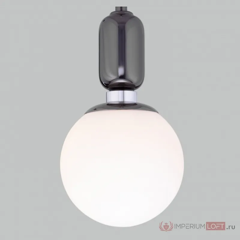 Подвесной светильник Eurosvet Bubble 50151/1 Цвет плафонов кремовый Цвет арматуры черный от ImperiumLoft