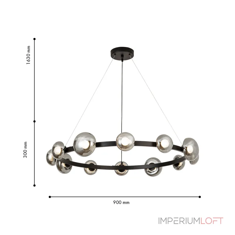 Подвесная люстра Favourite Svamp 4517-12P от ImperiumLoft