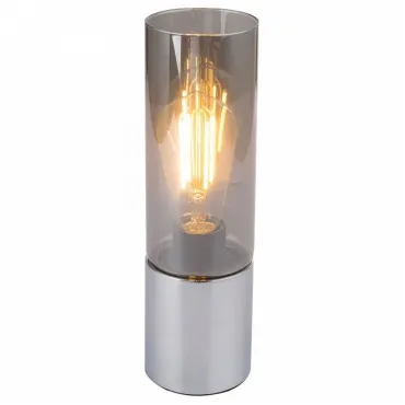 Настольная лампа декоративная Globo Annika 21000C Цвет арматуры хром Цвет плафонов серый от ImperiumLoft