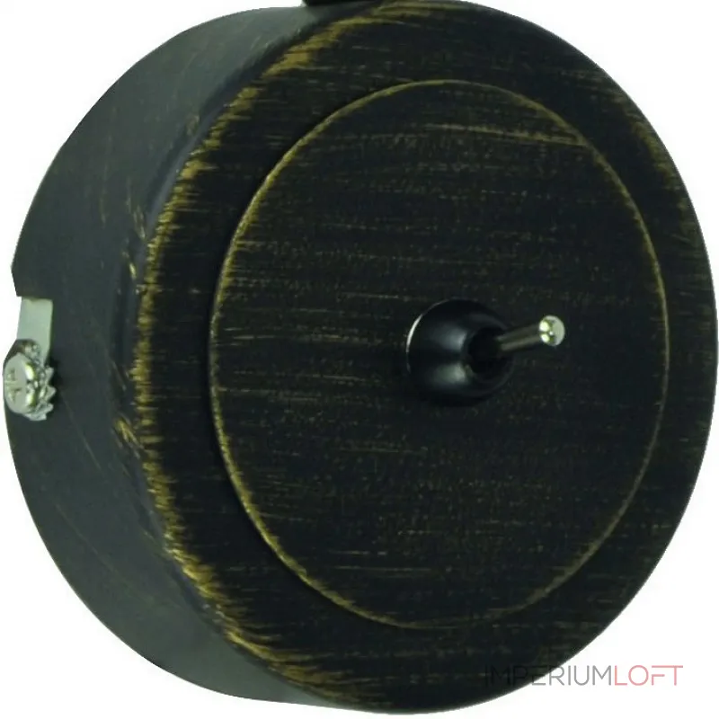 Бра Arte Lamp Lettura A7009AP-1BR Цвет арматуры коричневый Цвет плафонов белый