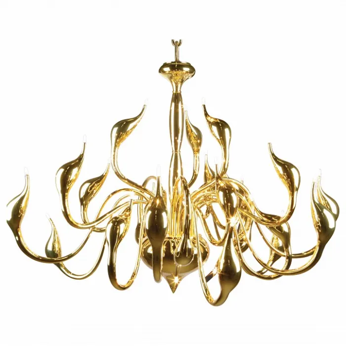 Подвесная люстра Lightstar Cigno Collo 751242 Цвет арматуры золото от ImperiumLoft