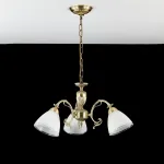 Подвесная люстра Citilux Латур CL413231 Цвет арматуры бронза Цвет плафонов белый