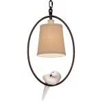 Подвесной светильник Loft it 1029 LOFT1029A-1 Цвет арматуры коричневый Цвет плафонов кремовый от ImperiumLoft