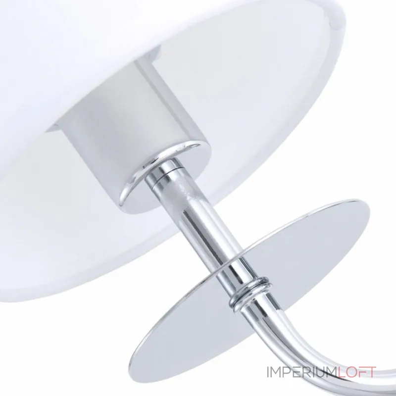 Бра Arte Lamp 1048 A1048AP-1CC Цвет арматуры хром Цвет плафонов белый