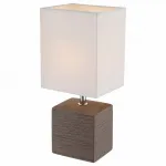 Настольная лампа декоративная Globo Geri 21677 Цвет арматуры хром Цвет плафонов белый